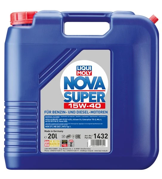 LIQUI MOLY NOVA SUPER 15W-40 - 20l