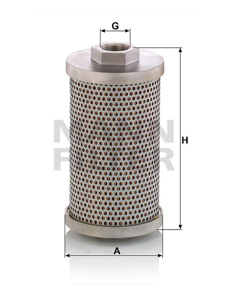 Filter hydrauliky MANN FILTER HD 901