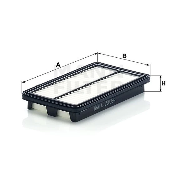 Vzduchový filter MANN FILTER C 25 034