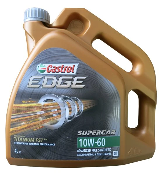 CASTROL EDGE TITANIUM FST SUPERCAR 10W-60 - 4l