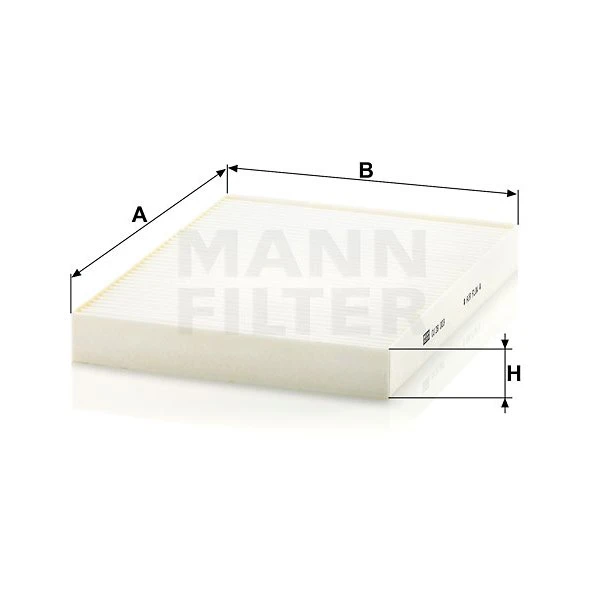 Kabínový filter MANN FILTER CU 28 003