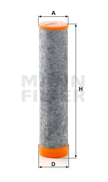 Poistný filter MANN FILTER CF 7001