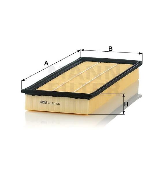 Kabínový filter MANN FILTER CU 50 005