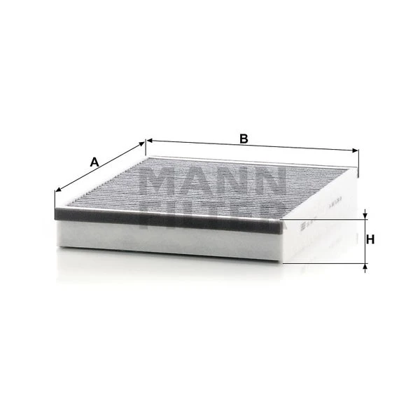 Kabínový filter MANN FILTER CUK 25 007