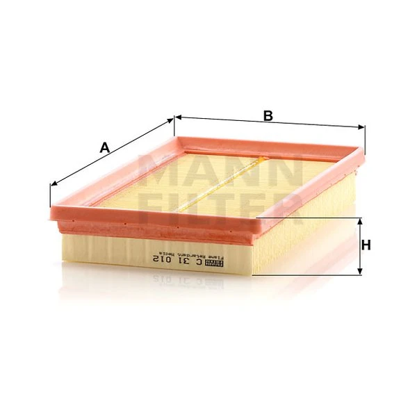Vzduchový filter MANN FILTER C 31 012