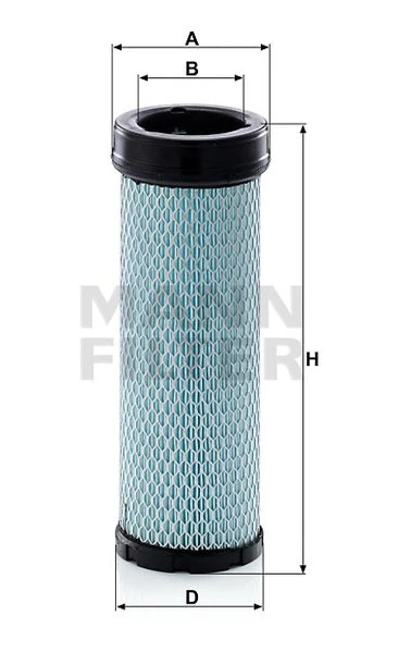 Poistný filter MANN FILTER CF 12 004