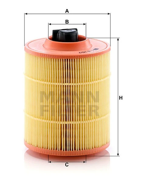 Vzduchový filter MANN FILTER C 16 142/2