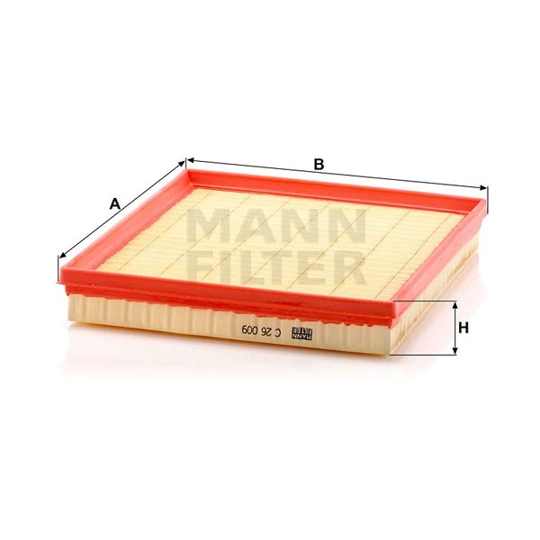 Vzduchový filter MANN FILTER C 26 009-2