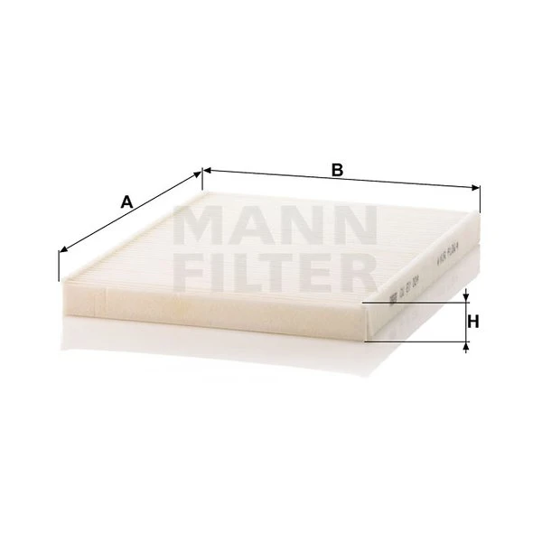Kabínový filter MANN FILTER CU 27 004