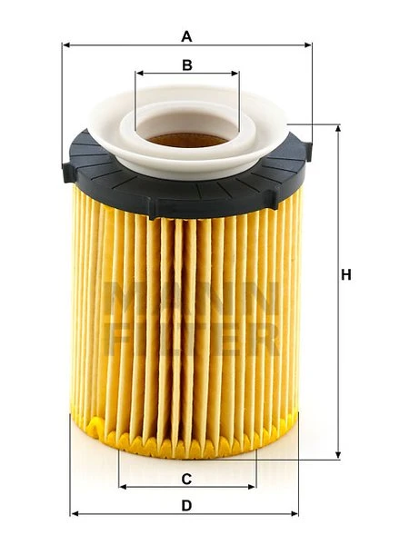 Olejový filter MANN FILTER HU 711/6 z