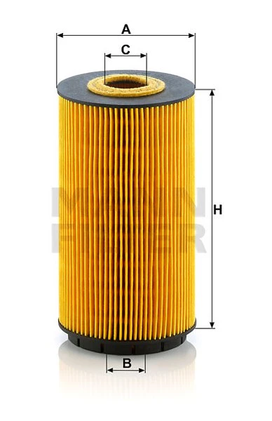 Olejový filter MANN FILTER HU 8010 z