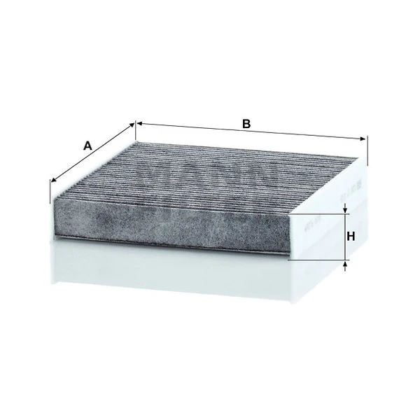 Kabínový filter MANN FILTER CUK 21 016