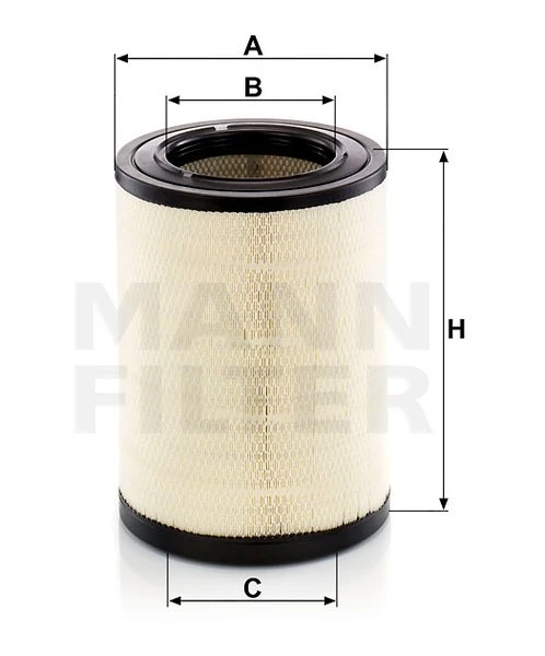 Vzduchový filter MANN FILTER C 33 013