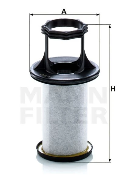 Filter odvzdušňovania MANN FILTER LC 5001 x