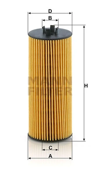Olejový filter MANN FILTER HU 6008 z