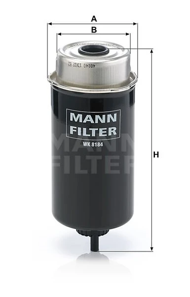 Palivový filter MANN FILTER WK 8184