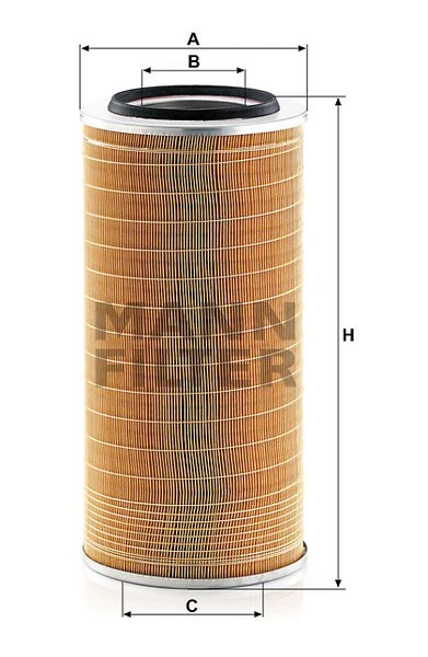 Vzduchový filter MANN FILTER C 24 650/8