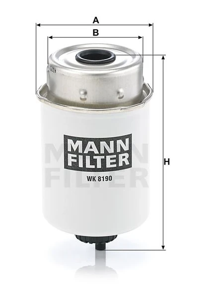 Palivový filter MANN FILTER WK 8190