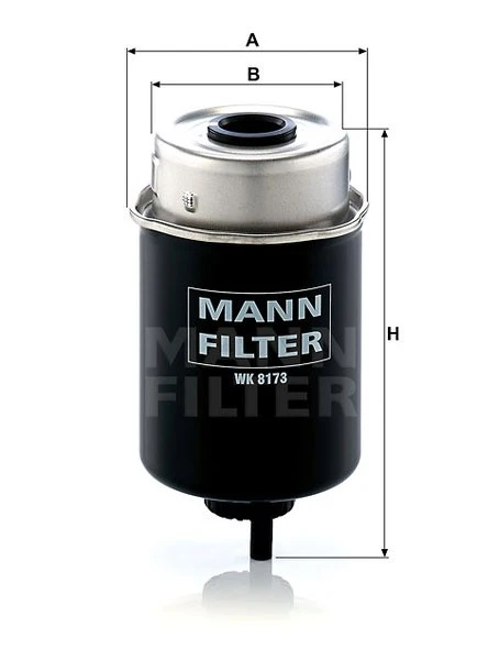 Palivový filter MANN FILTER WK 8173
