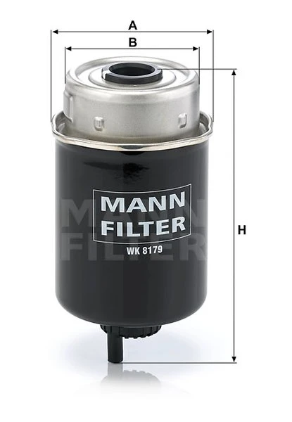 Palivový filter MANN FILTER WK 8179