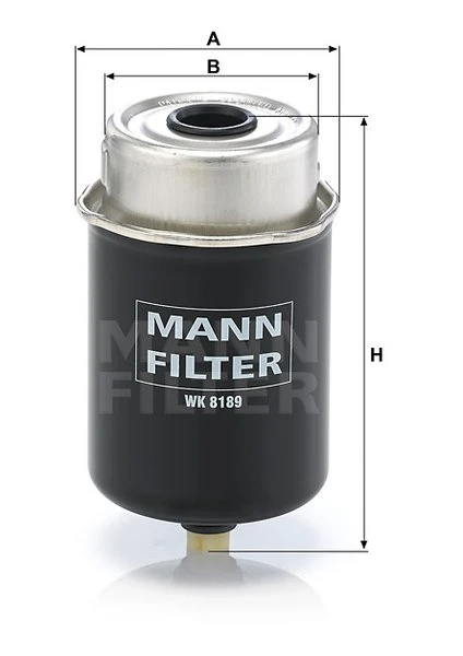 Palivový filter MANN FILTER WK 8189
