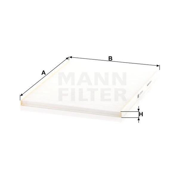 Kabínový filter MANN FILTER CU 28 004