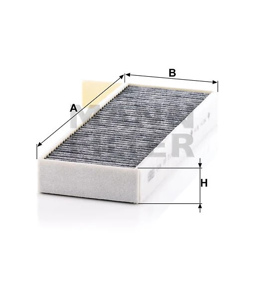Kabínový filter MANN FILTER CUK 26 014-2
