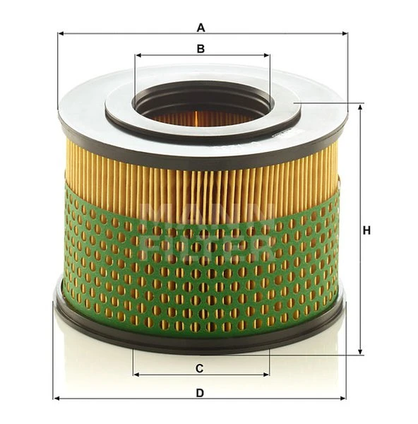 Vzduchový filter MANN FILTER C 1233