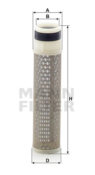 Poistný filter MANN FILTER CF 6001