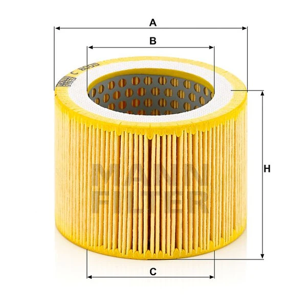 Vzduchový filter MANN FILTER C 8005