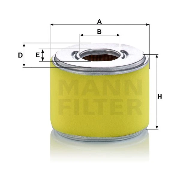 Vzduchový filter MANN FILTER C 10 016