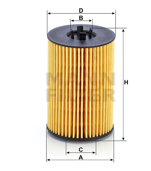 Olejový filter MANN FILTER HU 7020 z