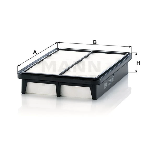 Vzduchový filter MANN FILTER C 25 019