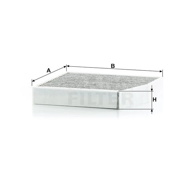 Kabínový filter MANN FILTER CUK 26 007