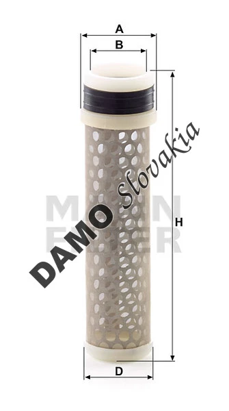 Poistný filter MANN FILTER CF 5001