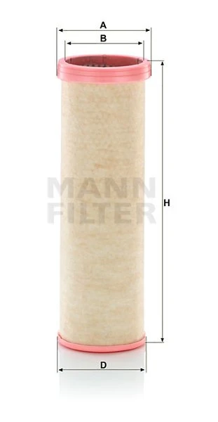 Poistný filter MANN FILTER CF 16 004
