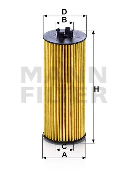 Olejový filter MANN FILTER HU 6009 z