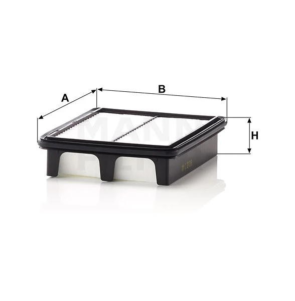 Vzduchový filter MANN FILTER C 23 018