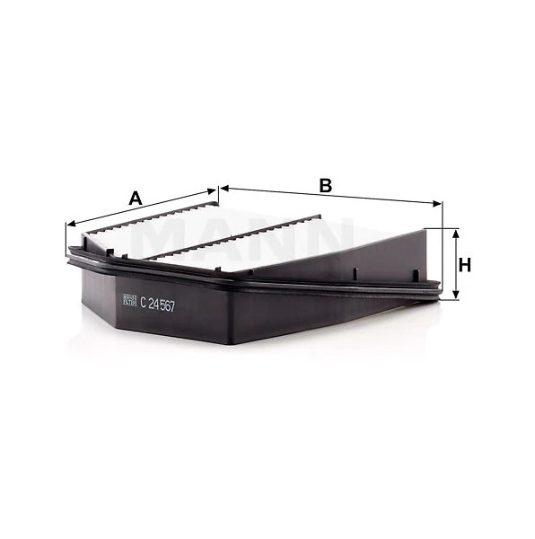 Vzduchový filter MANN FILTER C 24 567