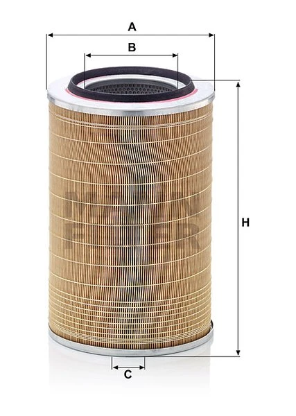Vzduchový filter MANN FILTER C 24 508/1