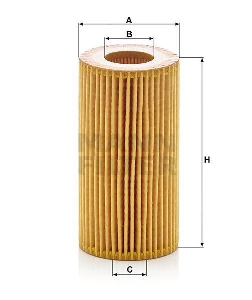 Olejový filter MANN FILTER HU 7012 z
