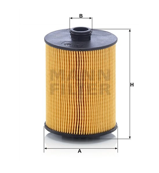 Olejový filter MANN FILTER HU 8009 z