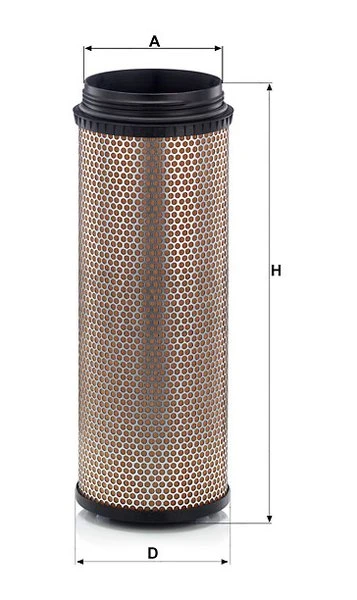 Poistný filter MANN FILTER CF 21 160/1