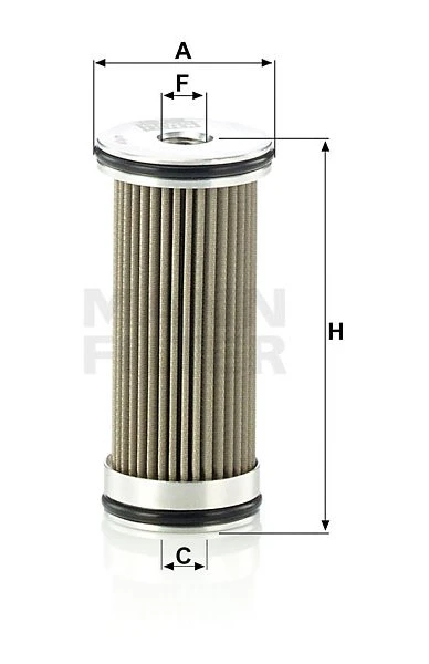 Filter hydrauliky MANN FILTER HD 266 x