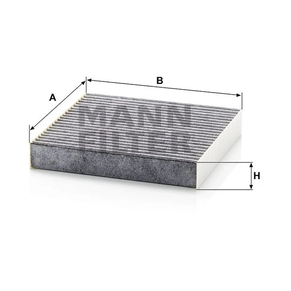 Kabínový filter MANN FILTER CUK 20 006
