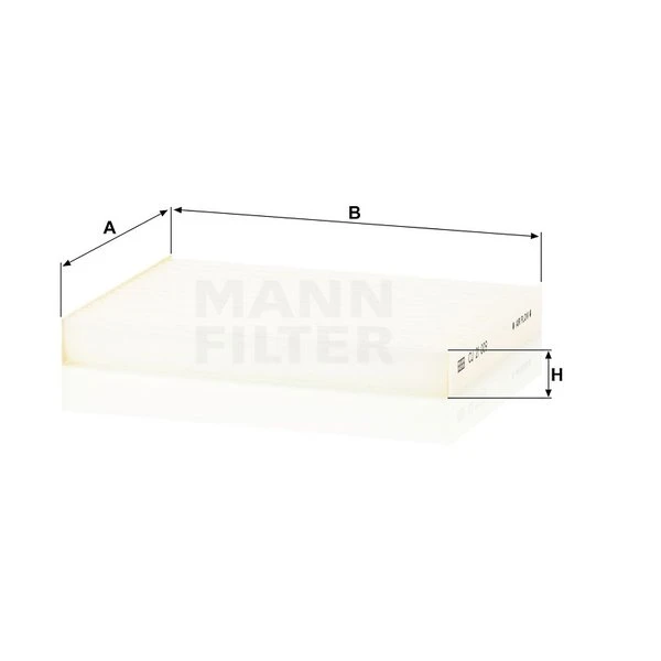 Kabínový filter MANN FILTER CU 21 009