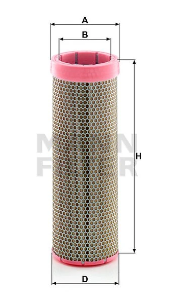 Poistný filter MANN FILTER CF 17 006