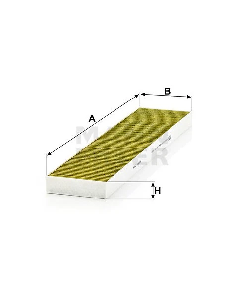 Kabínový filter MANN FILTER FP 5480