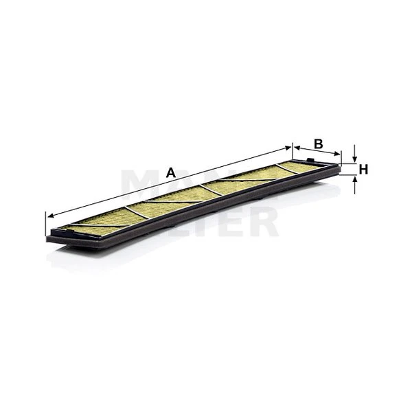 Kabínový filter MANN FILTER FP 6724