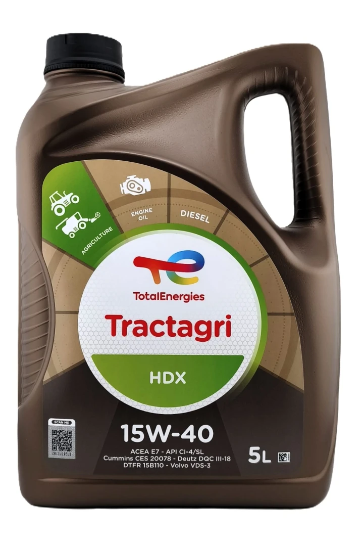 TOTAL TRACTAGRI HDX 15W-40 - 5l